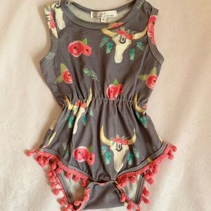 Bailey’s Blossom infant onesie